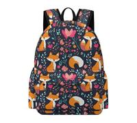 TPISLI Mochila Escolar Niñas 8 A 13 Años, Mochilas Primaria Niña con Fox, Mochila Casual con Animal Fox, Adaptable A Cursos 1-5