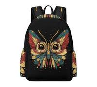 TPISLI Mochila Escolar Niñas 8 A 13 Años, Mochilas Primaria Niña con Owl Butterfly Print, Mochila Casual con Bird Motif, Adaptable A Cursos 1-5