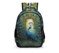 TPISLI Mochila Escolar Niño Niña, Mochila Infantil 6-15 Años Mochila Animal Pavo Real Pavo Real Mochila Primaria Ligero Mochila Chica Chico Para Preescolar KindergArteen Viaje