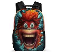 TPISLI Mochila Escolar Orangután Para Niñas De 1 A 5 Clases, 2025, Mochila Con Galleta Animal en 3D Escuela Para Niños De 6 A 12 Años, Mochilas Escolar Kawaii