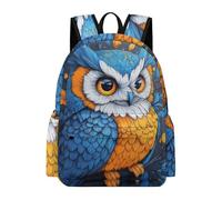 TPISLI Mochila Escolar Owl Print Niña Primaria‘, Mochilas para Niños con Bird Motif 8 A 12 Años, Mochila Escolares Grande Y Ligera Moda