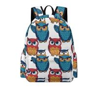 TPISLI Mochila Escolar Owls Niña Primaria, Mochila para Niñas Kawaii con Bird Theme de 6 A 12 Años, Mochilas Escolares Chica E Ligera