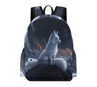 TPISLI Mochila Escolar para Niña, Mochilas Ligera con Fox Design, Mochila Escolar para Niños de 3ª A 5ª Clase, Mochilas Infantil Informal con Animal Fox
