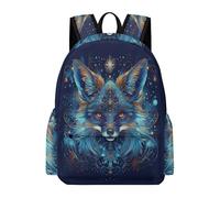TPISLI Mochila Escolar para Niñas 9-13 Años Mochila Fox Illustration Infantil Ligera Mochilas Colegio Primaria Chica con Animal Pattern Navidad/Vuelta Al Cole/Cumpleaños