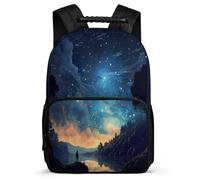TPISLI Mochila Escolar Para Niñas De Primaria, Mochilas Cielo Estrellado Infantil Casual, Mochila Colegio Elegante Para Chicas Adolescentes De 8 A 16 Años Con Colorido