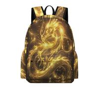 TPISLI Mochila Escolar para Niñas de Primaria, Mochilas Colegio Dragon Ligera Y Linda Niños de 8 A 12 Años, Mochila Casual con Chinese Style para Chica, Ideal Escuela O Viajes