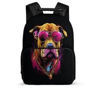 TPISLI Mochila Escolar Para Niñas De Primaria, Mochilas ToroPerro Francés Infantil Casual, Mochila Colegio Elegante Para Chicas Adolescentes De 8 A 16 Años Con Animal Perro