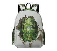 TPISLI Mochila Escolar para Niño, Mochilas Infantil con 3D Landscape, Mochila Escolar Niña de 2ª A 5ª Clase, Mochilas Niños para La Escuela O Viajes con Abstract Scenery