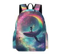 TPISLI Mochila Escolar para Niño, Mochilas Infantil con Whale Print, Mochila Escolar Niña de 2ª A 5ª Clase, Mochilas Niños para La Escuela O Viajes con Sea Creature