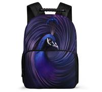 TPISLI Mochila Escolar Pavo Real para Niños Escuela Primaria, Mochila Tema Animal Infantil Ligera, Backpack, Primaria Viaje, Cómoda para Libros Cuadernos