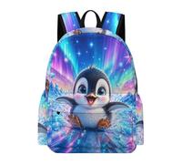 TPISLI Mochila Escolar Pingüino Adorable Niña Secundaria Mochila de Pingüino para Escolares Secundaria School Bag Ligera Resistente Excursión Colegio Viaje Outdoor