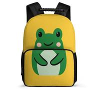 TPISLI Mochila Escolar Rana Colegio para Escolares Mochila Escolar Lindo Animal 5-10 Años Daypack, Detalles de Fieltro Asa Reforzada Regalo Cumpleaños