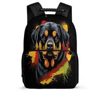 TPISLI Mochila Escolar Rottweiler Para Niña De 8 A 16 Años Primaria, Mochilas Infantil Casual, Mochila Colegio Elegante Para Chicas Adolescentes De Animal Perro