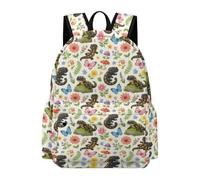 TPISLI Mochila Escolar Salamandra Chicos Clase 7-9 Mochila Primaria Axolotl Estudiantes Clase 7-9 Daypack Moderna Durable Regalo Escolar Viaje Excursión Colegio