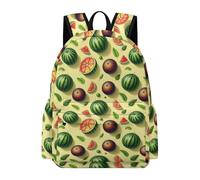 TPISLI Mochila Escolar Sandía Niño 13 Años Mochila Diseño de Fruta Escolares Secundaria School Bag Ligera Resistente Viaje Uso Diario Outdoor Colegio Viaje Excursión