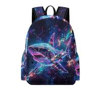 TPISLI Mochila Escolar Shark Illustration Niño 9 A 14 Años, Mochilas Escolares Transpirables para Niñas de 6 A 10 Años, Mochila Colegio Primaria con Sea Creature para Chicas