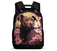 TPISLI Mochila Escolar ToroPerro Francés Para Niños, Mochilas Escolar Con Animal Perro Niños De 1ª A 3ª Clase, Mochila Para Niña, Mochilas Grande