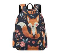 TPISLI Mochila Escolares Cute Fox Motif Niño, Mochilas Colegio Grandes Ligera para Niñas de 8 A 14 Años, Mochila Animal Print Informal Adolescente Chica para Viajar