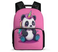 TPISLI Mochila Estampado de Kawaii Panda para Niñas Colegio Primaria, Mochila Escolar Motivo Animal 8-12 Años, Bookbag, Primaria Viaje, Cómoda para Libros Cuadernos