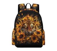 TPISLI Mochila Estampado de Tigre Niño 7 Años Mochila Colegio Animal Tigre Chico Clase 3, School Bag Ligera Resistente Deporte Outdoor Outdoor Uso Diario Viaje Excursión