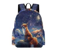 TPISLI Mochila Fox Pattern Escolar para Niñas Adolescentes - Mochilas Animal Motif Colegio Chicas 7-13 Años Mochilas Escolares Casual