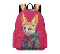 TPISLI Mochila Fox Primaria para Adolescentes, Mochilas Escolares Niñas con Marine Life Mochila Colegio Moda para Chicas de 11 A 13 Años