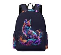 TPISLI Mochila Fox Print Escolar para Niñas Adolescentes - Mochilas Animal Design Colegio Chicas 7-13 Años Mochilas Escolares Casual