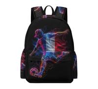 TPISLI Mochila Fútbol Chico 7 Años Mochila Escolar Fútbol para Niña Secundaria Daypack Ligera Resistente Diario y Viaje Outdoor Colegio Uso Diario Excursión
