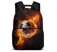 TPISLI Mochila Fútbol Escolar De Niñas Primaria, Mochila Colegio Para Niñas De 8 A 12 Años Con Fútbol, Mochilas Casual Para Niños Para Viajes