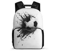TPISLI Mochila Fútbol Escolar Para Niños Niño Informal Grande, Mochila Balón de Fútbol Colegio De Nailon Fieltro Mochilas Escolares Para Niña Primaria Y Secundaria De Grados 2 A 8