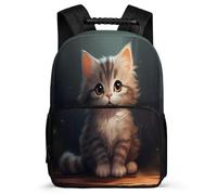 TPISLI Mochila Gato Escolares Niños Adolescentes, Mochila Gatito Bonito Escolar Chico Grandes, Mochilas Informal Primaria Y Secundaria Para 9 10-17 Años
