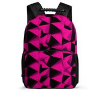 TPISLI Mochila Geometric Shapes Motivo Cursos 2-4 para Niñas Mochila Infantil 3D 5-10 Años School Bag, Detalles de Fieltro Asa Reforzada Ocio Actividades