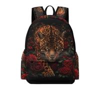 TPISLI Mochila Guepardo Chicos Clase 7-9 Mochila Escolar Rosa y Animal Guepardo Chico 11 Años Backpack Práctica Resistente Viaje Uso Diario Outdoor Uso Diario Colegio