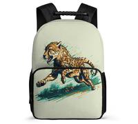 TPISLI Mochila Guepardo Escolares Bambini Adolescentes, Mochila Instituto Chica Con Animal Leopardooooo, Mochilas Colegio ESO Per Niñas 10 A 16 Años, Mochilas Tipo Casual Juveniles