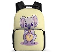 TPISLI Mochila Ilustración de Koala para Escolares Colegio Primaria, Mochila Escolar Diseño de Animal 5-10 Años, Daypack, Espalda Acolchada, Asa Reforzada, Escuela Diario