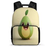 TPISLI Mochila Infantil Aguacate Backpack Mochila Con Tema de Frutas Escolar Niño Y Adolescente Mochilas De Viaje Cintas Ajustables Regalos