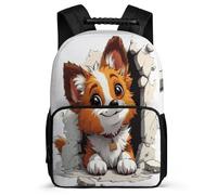 TPISLI Mochila Infantil Backpack Mochila Tema de corderos Escolar Niño Y Adolescente Mochilas De Viaje Con Galleta Paisaje de amor Cintas Ajustables Regalos