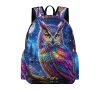 TPISLI Mochila Infantil Búho Chicas 12-16 Años Mochila de Tema de Aves Chicos Clase 7-9 Bolsa Colegio Cómoda Ligera Excursión Colegio Viaje Uso Diario Excursión