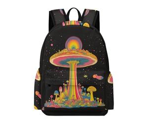TPISLI Mochila Infantil Cielo Estrellado OVNI Colegio para Niñas y Niños Mochila Nave Espacial Estudiantes 10-14 Años Mochilas Escolares Resistentes, Bookbag para Excursión Paseo y Vuelta al Cole