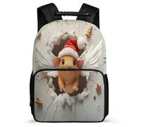 TPISLI Mochila Infantil Conejillo de Indias para Niñas 7-11 Años, Mochila Colegio Bonito Animal Escolar, Bookbag, Tejido 1680D, Detalles de Fieltro, Colegio Viaje