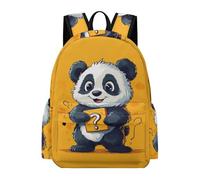 TPISLI Mochila Infantil Diseño Moda Panda 1º-3º Curso Niño y Niña Mochila Escolar Estampado Animal 7-11 Años Mochila de Gran Capacidad, Bookbag para Excursión Paseo y Vuelta al Cole