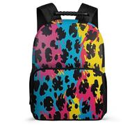 TPISLI Mochila Infantil Estampado de Guepardo para Niñas 6-10 Años, Mochila Colegio Leopardo Animal Escolar, Bookbag, Tejido 1680D, Detalles de Fieltro, Colegio Viaje