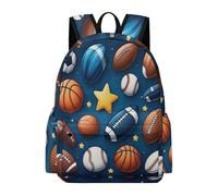 TPISLI Mochila Infantil Fútbol Chico 11 Años Mochila Colegio Fútbol para Estudiantes 11 Años Bolsa Colegio Cómoda Ligera Regalo Escolar Uso Diario Outdoor Viaje