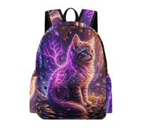 TPISLI Mochila Infantil Gato Escolares 8-12 Años Mochila Primaria Gatito Niño 7 Años, Bolsa Colegio Moderna Durable Diario y Viaje Outdoor Viaje Uso Diario
