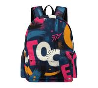 TPISLI Mochila Infantil Graffiti Estudiantes 10-15 Años Mochila de Colorido Niño 13 Años School Bag Moderna Durable Regalo Escolar Viaje Outdoor Colegio Excursión