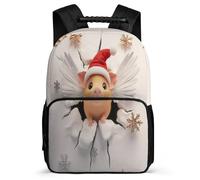 TPISLI Mochila Infantil Guinea Cerdo Chicos Chicas 8-12 Años Mochila Infantil Lindo Dutch Cerdo Colegio Daypack, Tejido 1680D Resistente Ligera Ocio Actividades