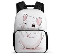 TPISLI Mochila Infantil Guinea Cerdo para Niña Niño 5-10 Años Mochila Escolar Lindo Dutch Cerdo Cursos 3-5 Bookbag, Detalles de Fieltro Tejido 1680D Vuelta al Cole