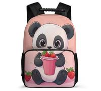 TPISLI Mochila Infantil Kawaii Panda Cursos 1-3 para Chicos Chicas Mochila Colegio Animal 6-11 Años Backpack, Tejido 1680D Espalda Acolchada Navidad Escuela