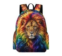 TPISLI Mochila Infantil León Chicos Clase 7-9 Mochila León Estudiantes 10-15 Años Bolsa Escolar Ligera Resistente Deporte Outdoor Outdoor Colegio Uso Diario