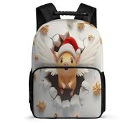 TPISLI Mochila Infantil Lindo Guinea Cerdo para Escolares 6-10 Años Mochila Infantil Dutch Cerdo Cursos 3-5 School Bag, Espalda Acolchada Detalles de Fieltro Ocio Actividades